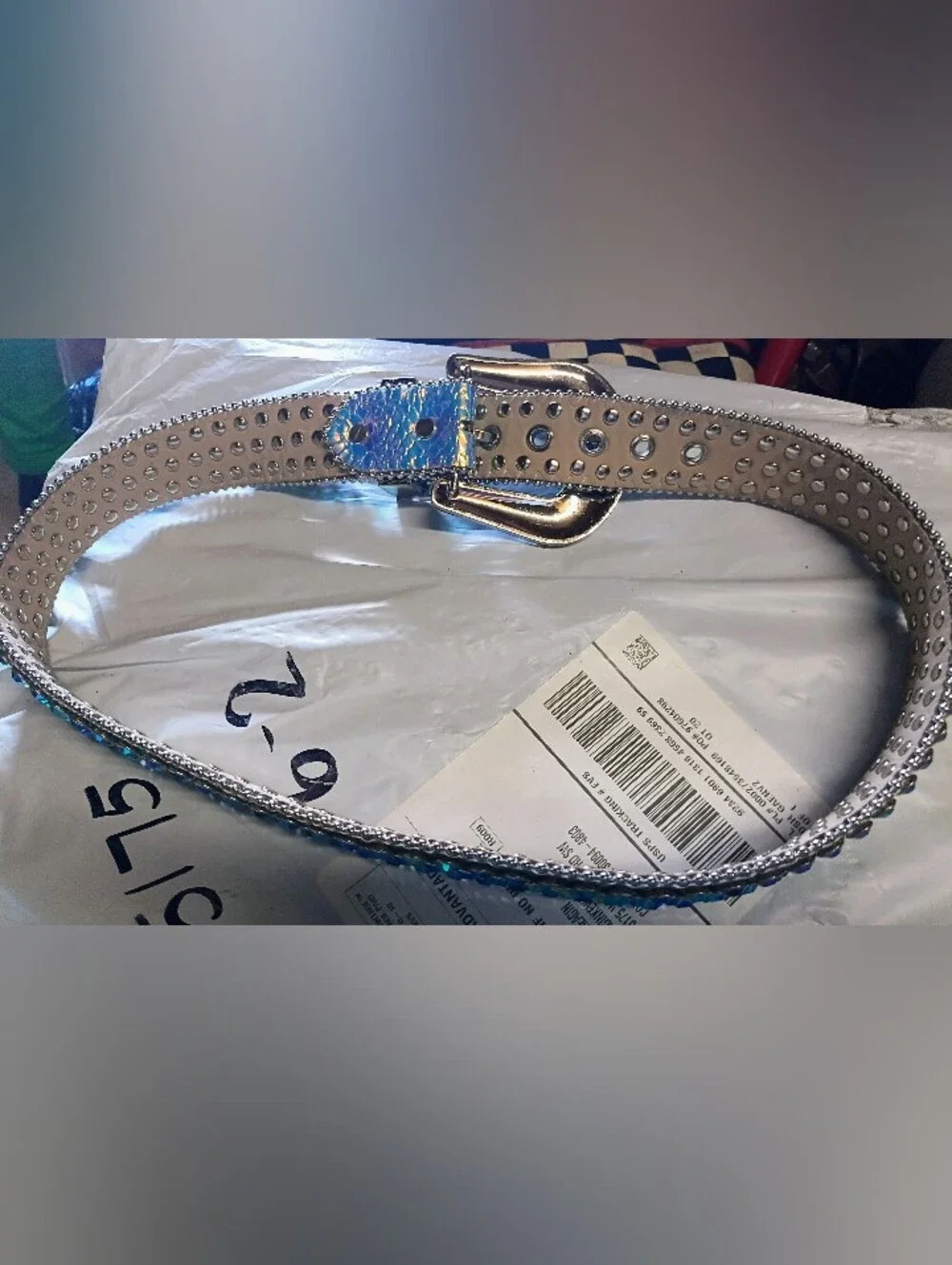 Luxe Premium Studded Rhinestone Belt